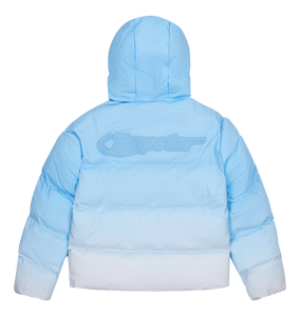 Trapstar Hyperdrive Technical Puffer Gradient Blue | JBVZ20173