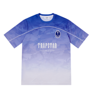 Trapstar Irongate Football Jersey Gradient Blue | SDLX53061