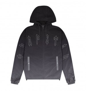 Trapstar Irongate Windbreaker Black Gradient | ADPY61259