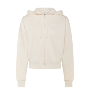 Trapstar TS-Star Zip Up Track Top Off White | GMJL26108