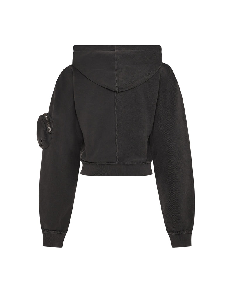 Trapstar Construct Batwing Hoodie Black | DMBQ49152