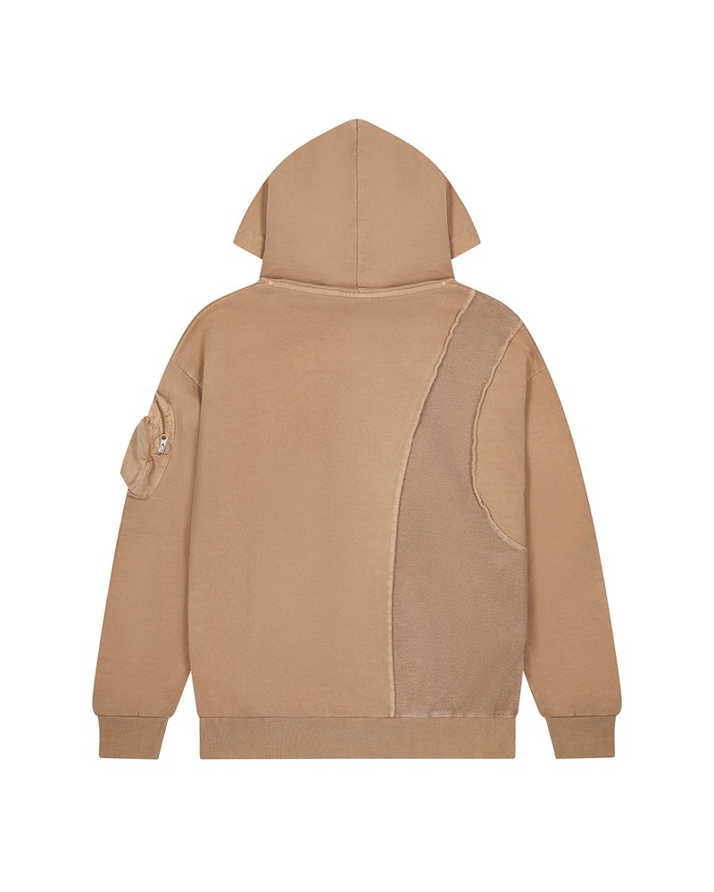 Trapstar Construct Hyperdrive Hoodie Iced Coffee | RLYZ57610