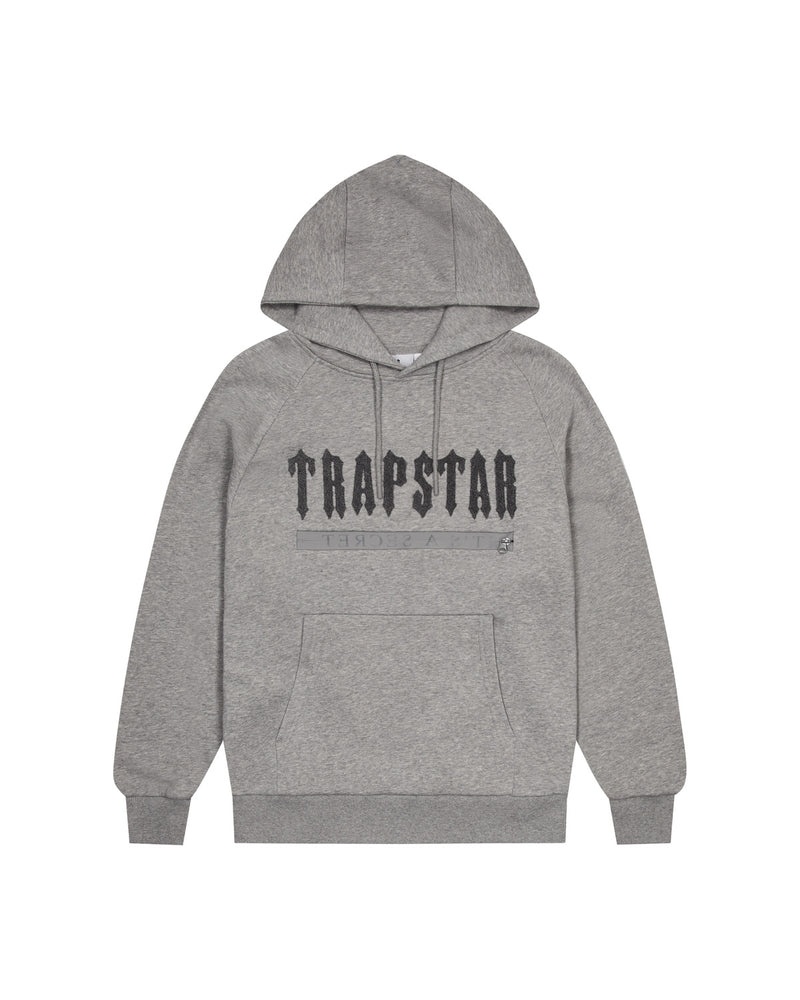 Trapstar Decoded Chenille 2.0 Hoodie Tracksuit Grey | KADH53804