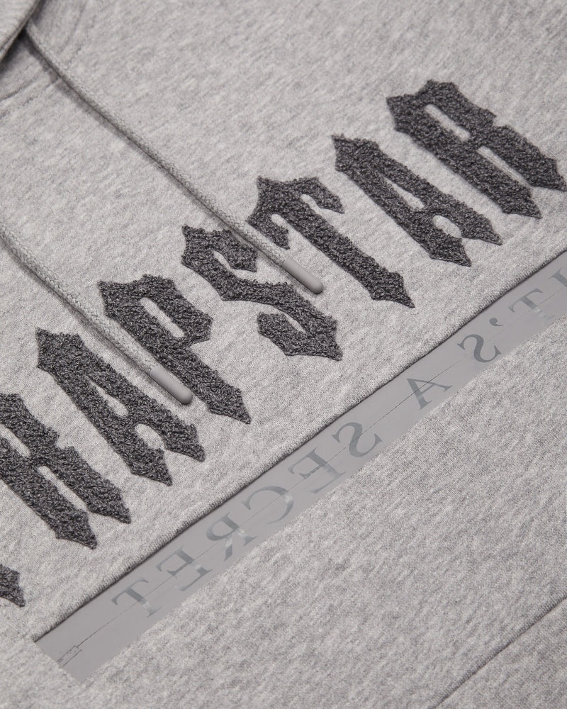 Trapstar Decoded Chenille 2.0 Hoodie Tracksuit Grey | KADH53804