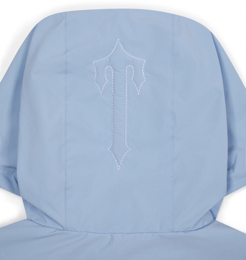 Trapstar Decoded Windbreaker Cashmere Blue | CREH61083