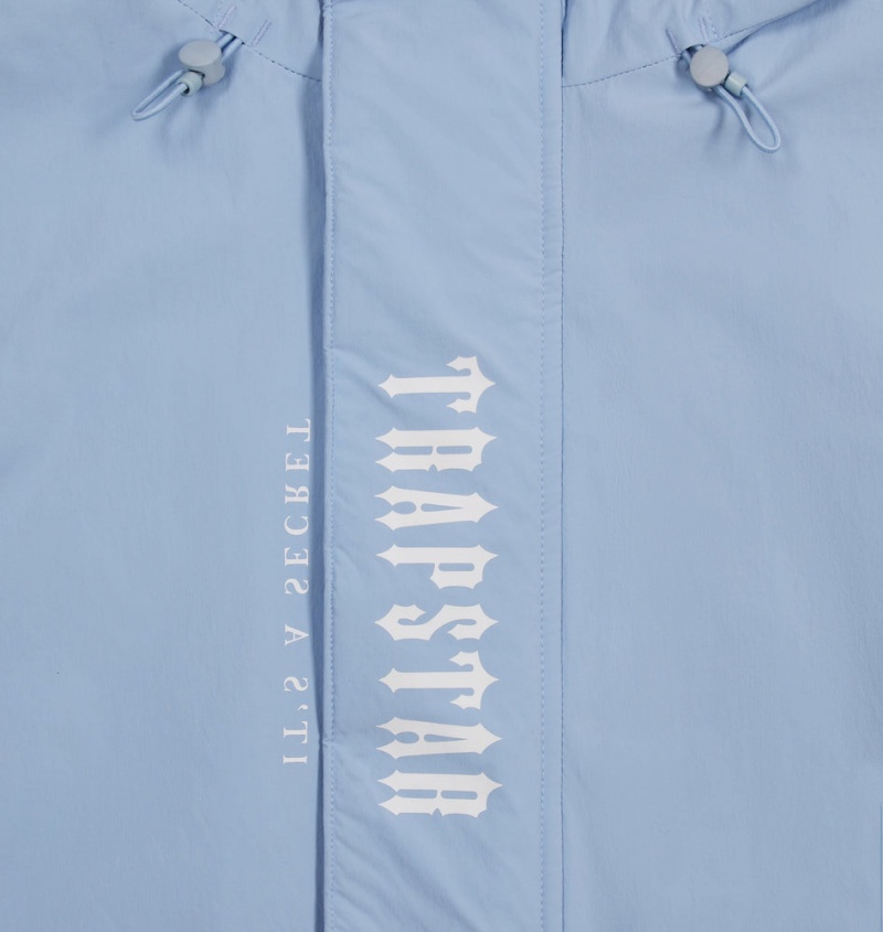 Trapstar Decoded Windbreaker Cashmere Blue | CREH61083