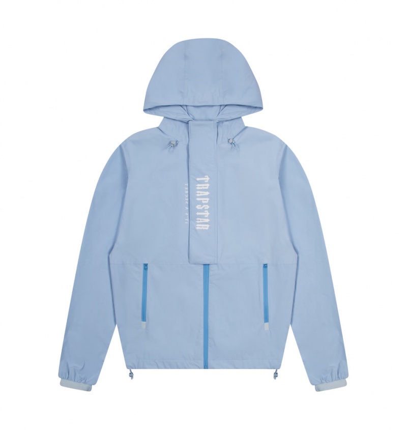 Trapstar Decoded Windbreaker Cashmere Blue | CREH61083