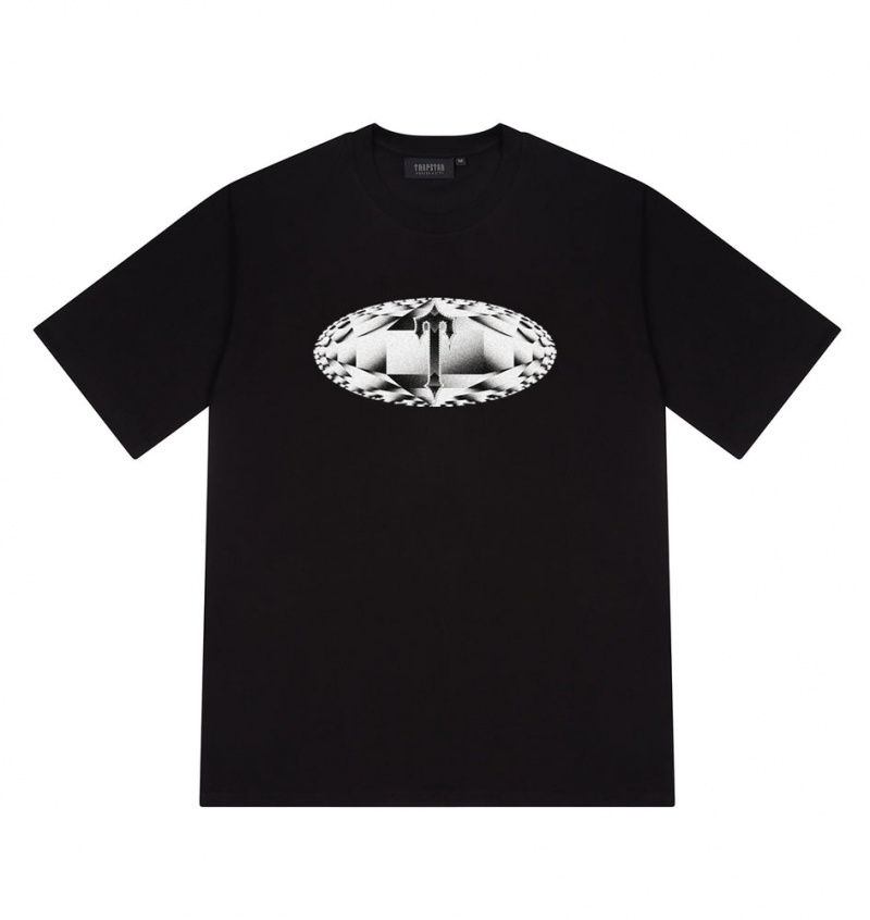 Trapstar Diamond In The Rough Tee Black | HZMU31762