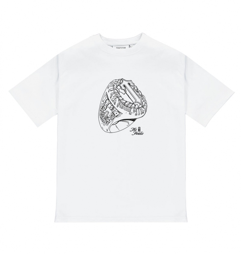 Trapstar Game Time Tee White | PWBM51046