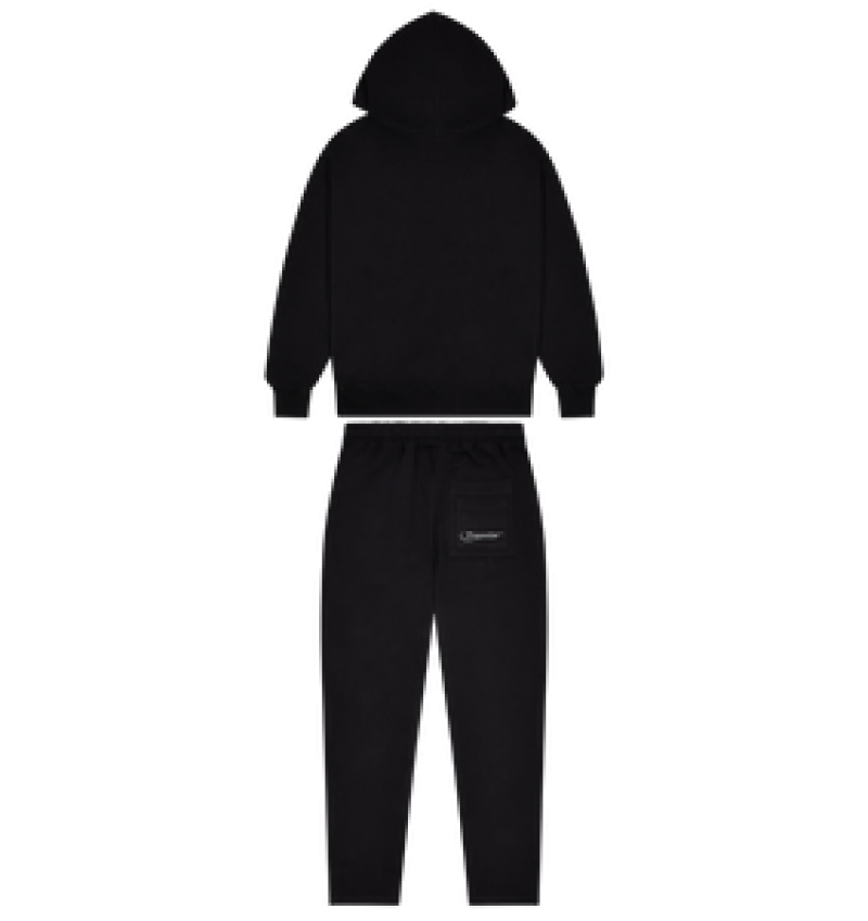 Trapstar Hyperdrive Cargo Tracksuit Washed Black | AMXY35902