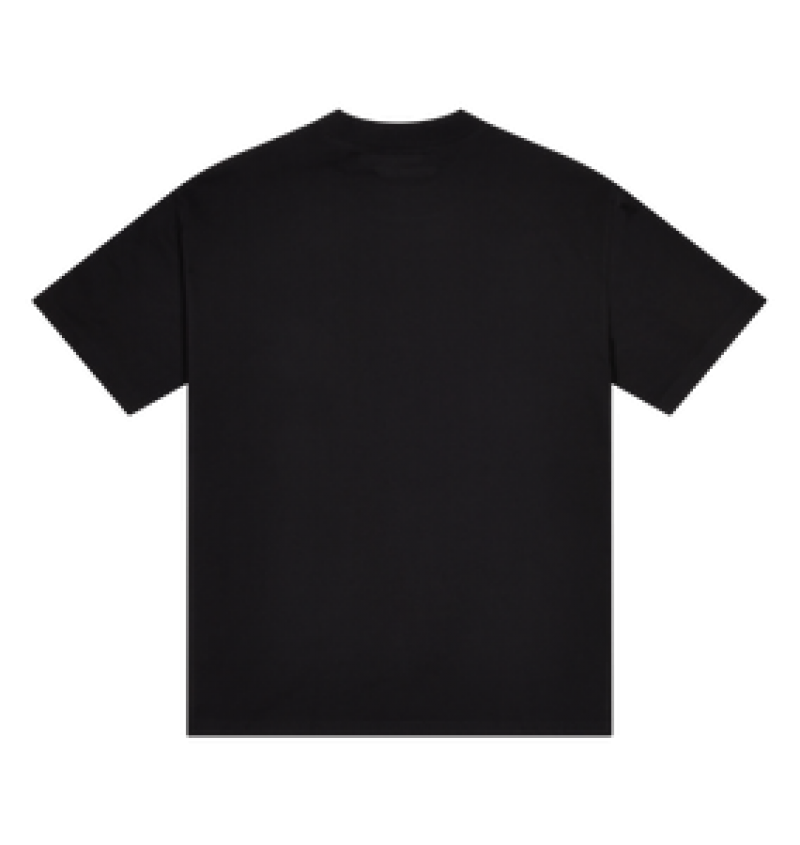 Trapstar Hyperdrive Pocket Tee Black/Grey Tiger Camo | HCQK50284