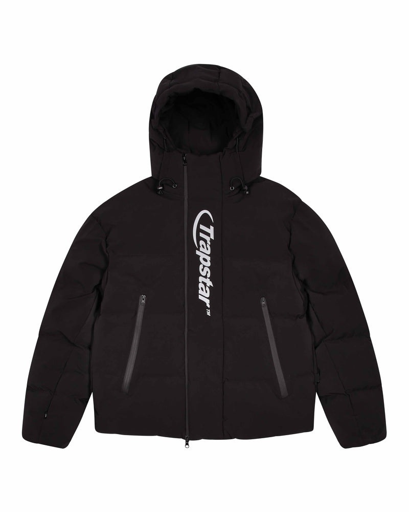 Trapstar Hyperdrive Technical Puffer Black/Reflective Logo | WJIK75492