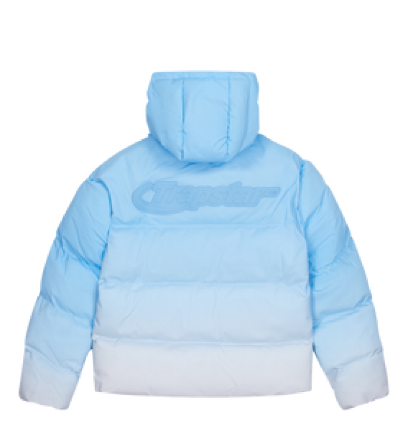 Trapstar Hyperdrive Technical Puffer Gradient Blue | JBVZ20173