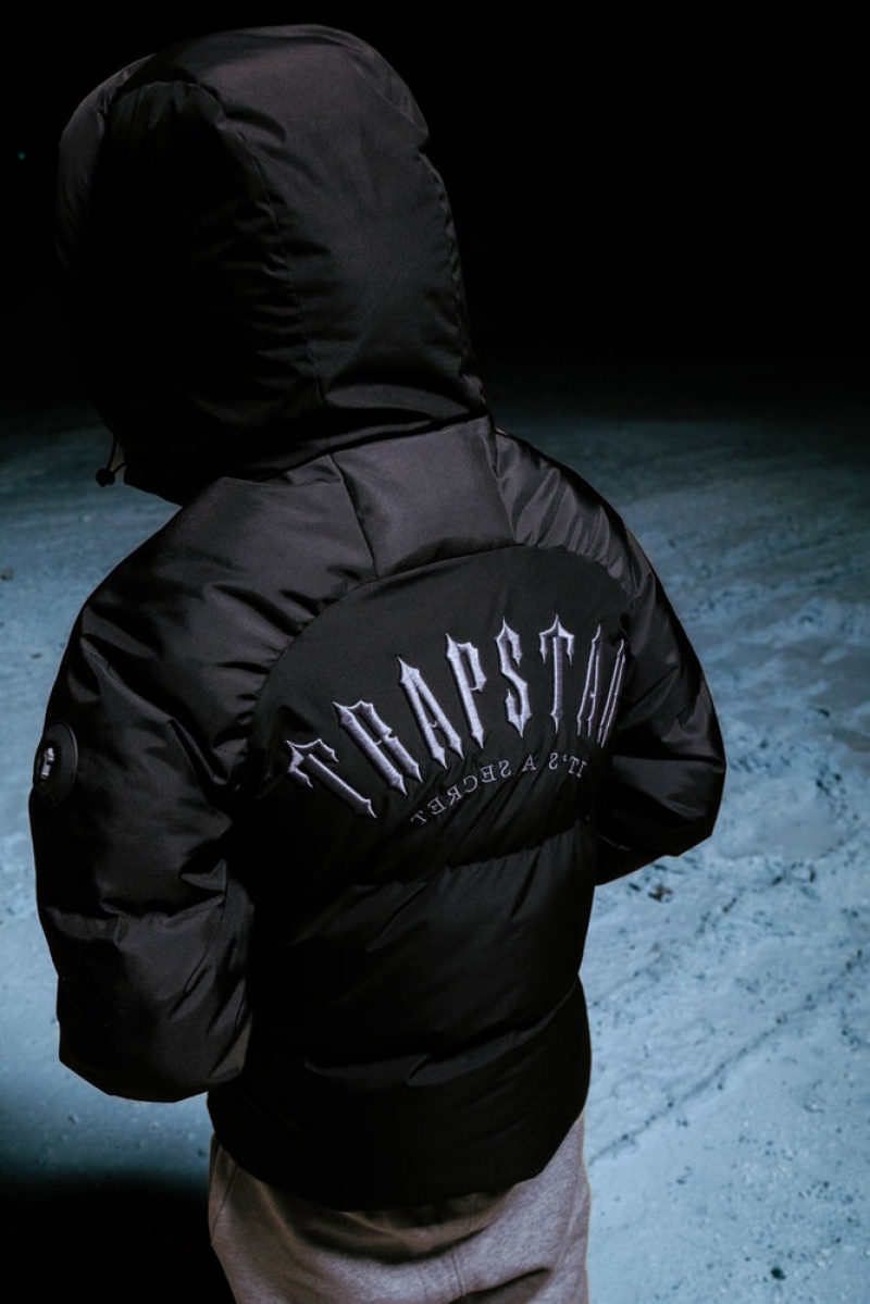 Trapstar Irongate Arch Puffer AW23 Black | KQOU38670