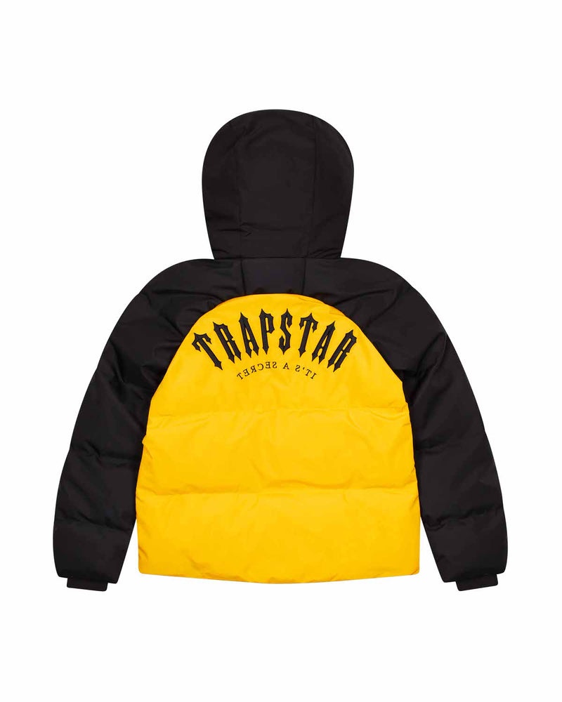 Trapstar Irongate Arch Puffer AW23 Yellow/Black | UWLN46953