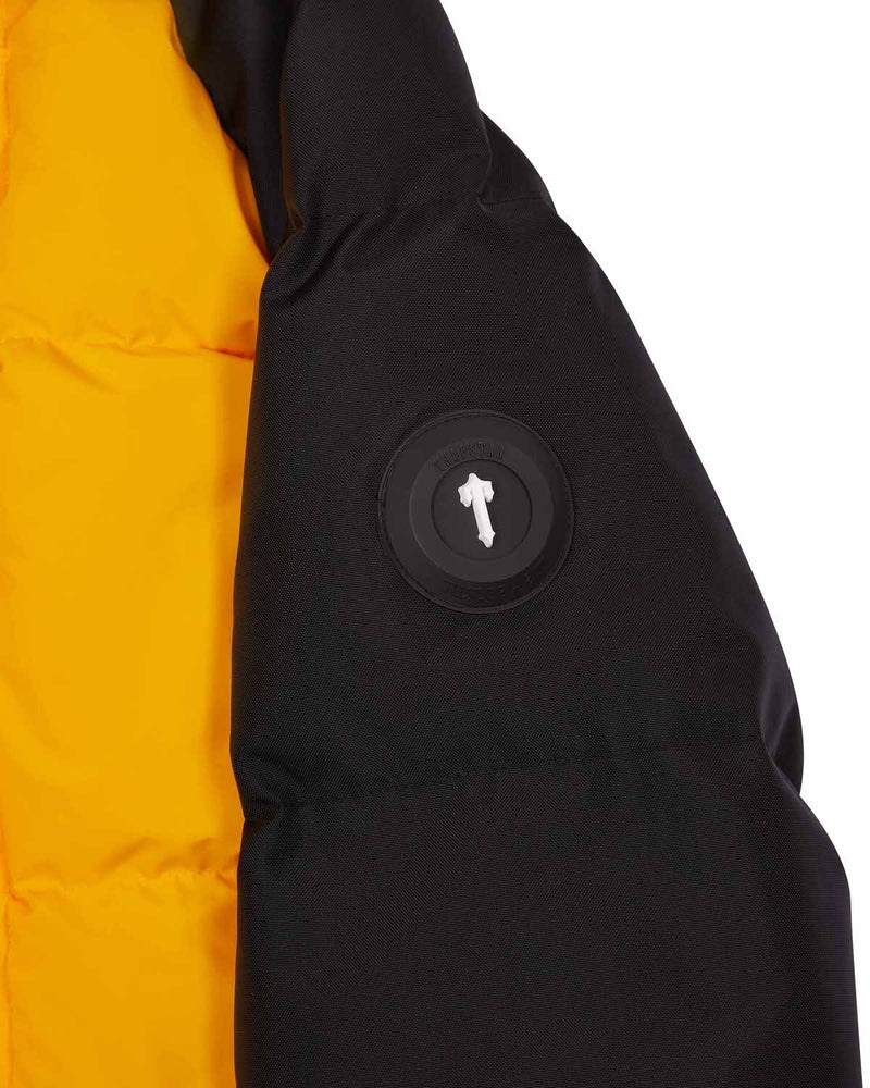 Trapstar Irongate Arch Puffer AW23 Yellow/Black | UWLN46953