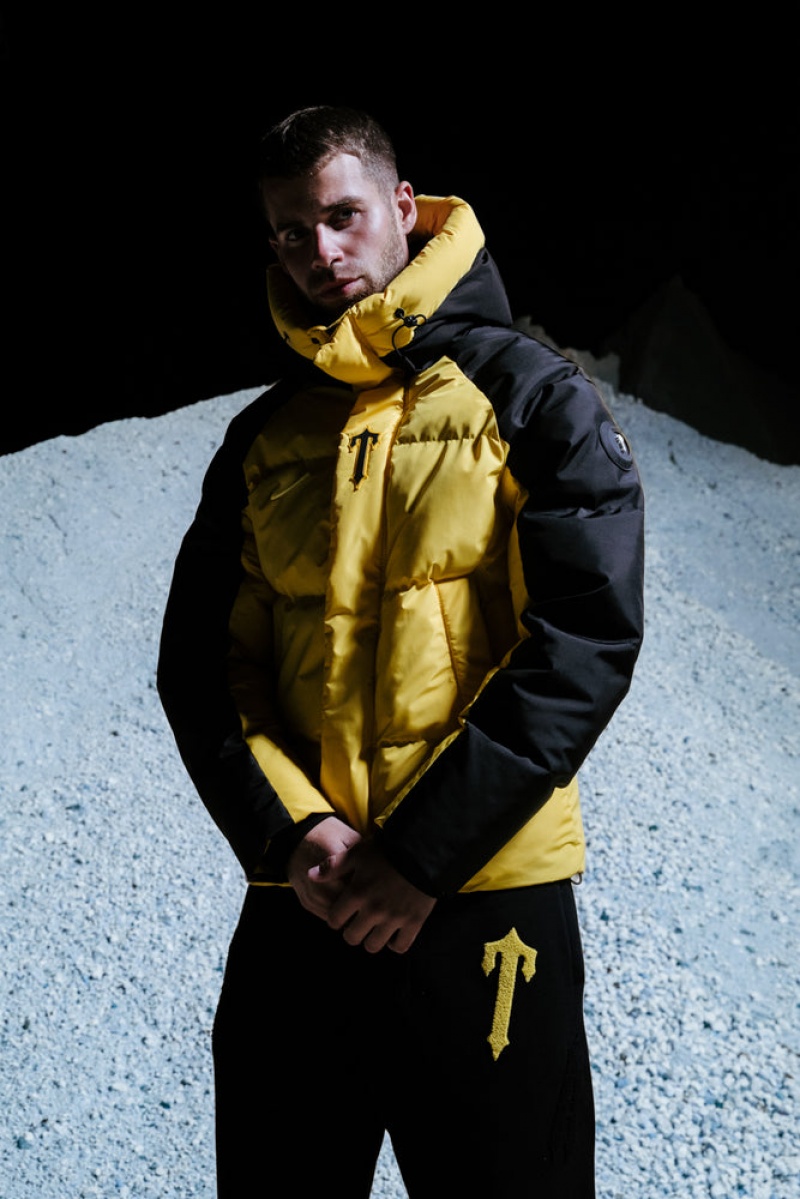 Trapstar Irongate Arch Puffer AW23 Yellow/Black | UWLN46953