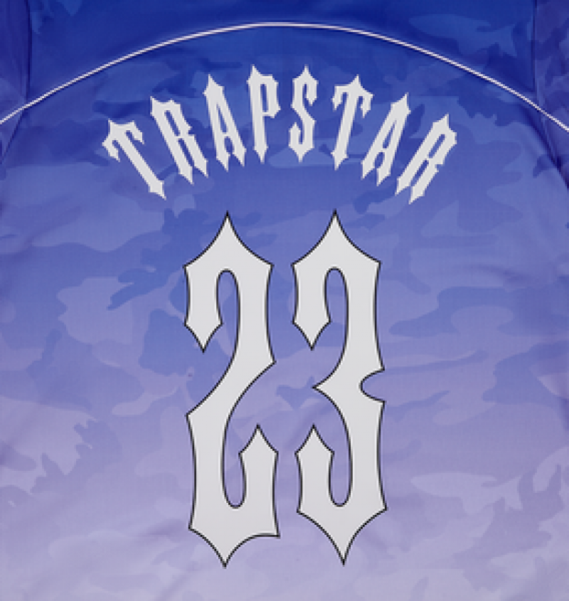 Trapstar Irongate Football Jersey Gradient Blue | SDLX53061