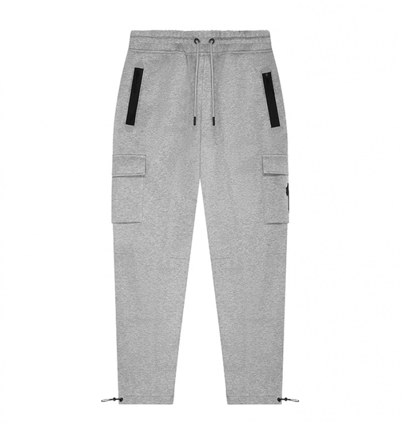 Trapstar Irongate T Trap Fleece Bottoms Grey | RXZM04653