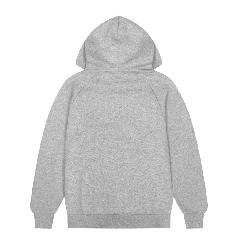 Trapstar Irongate T Trap Fleece Hoodie Grey | IVAD26390