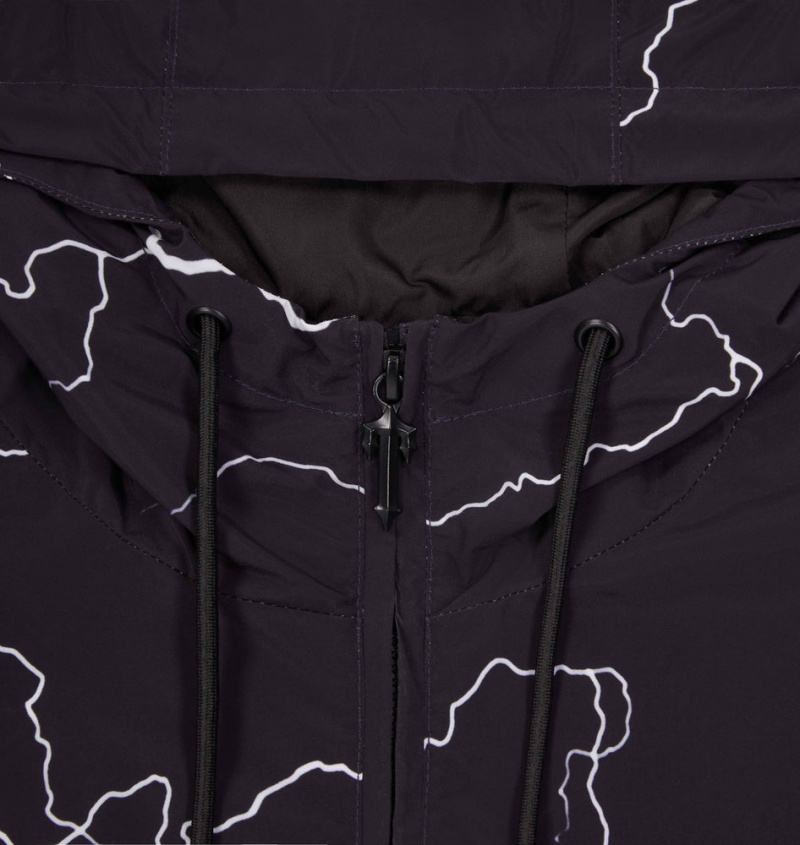 Trapstar Irongate T Windbreaker Black/Lightning Edition | IQRM62719