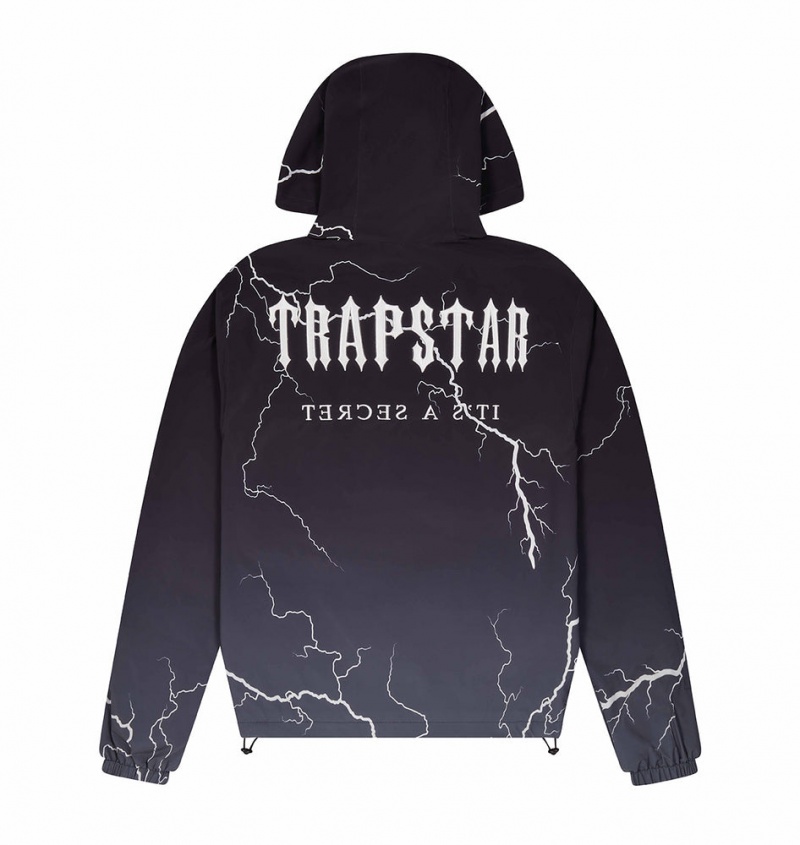 Trapstar Irongate T Windbreaker Black/Lightning Edition | IQRM62719