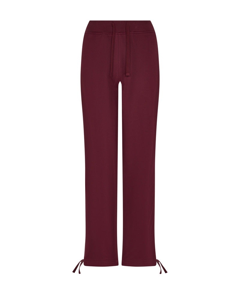 Trapstar Mesh Irongate Arch Joggers Burgundy | GZKO63104