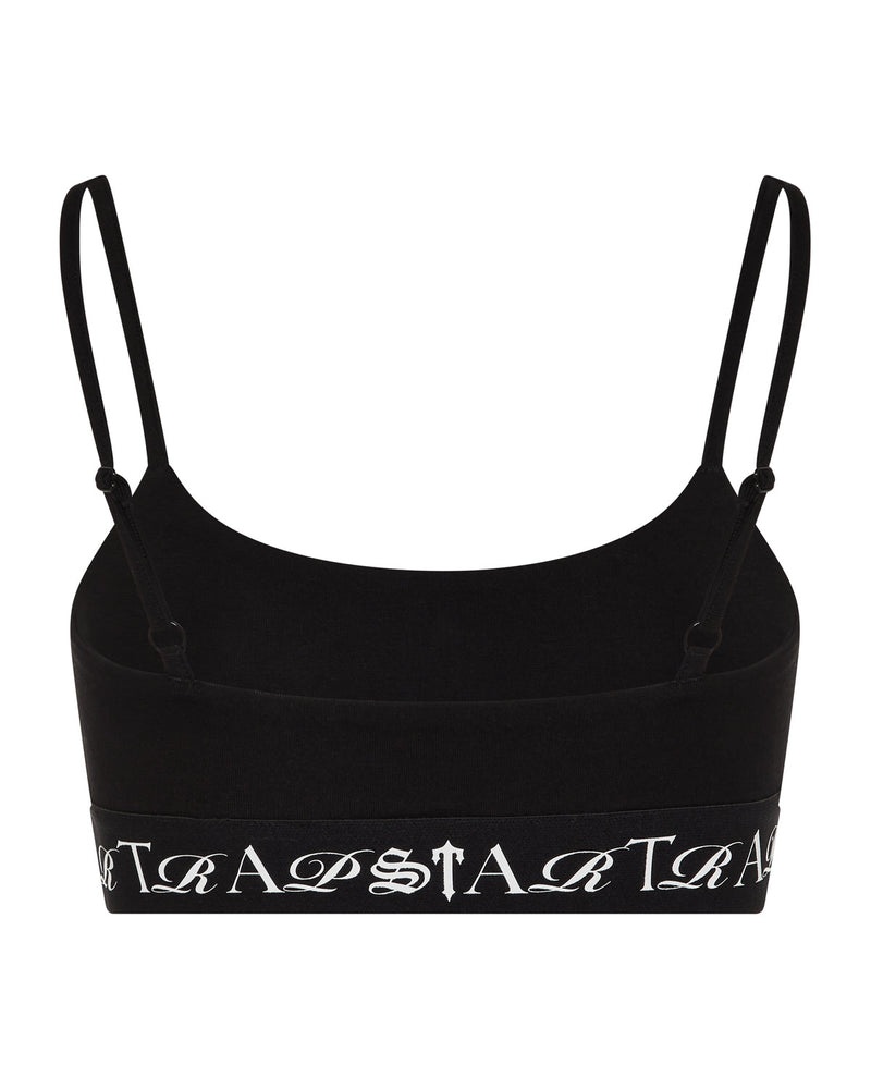 Trapstar Script Bra Black/White | JSYE35142