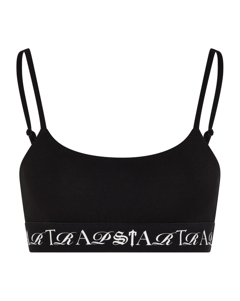 Trapstar Script Bra Black/White | JSYE35142