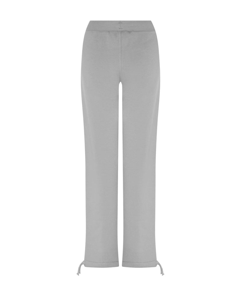 Trapstar TS-Star Silver Satin Applique Loose Fit Joggers Grey | CNOX42596