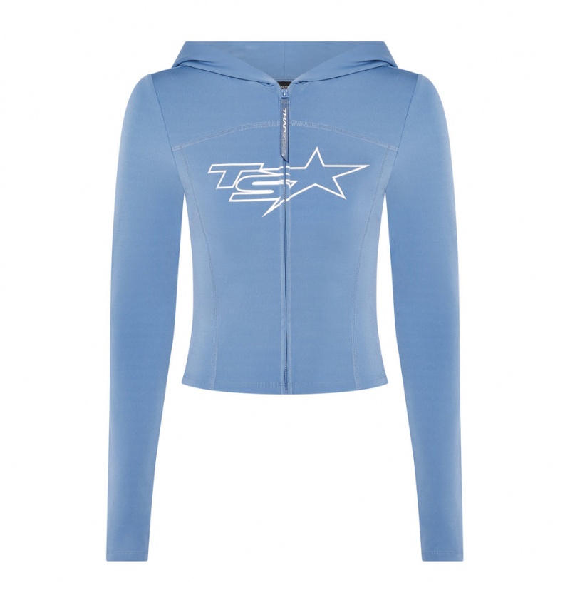 Trapstar TS-Star Zip Top Blue | INSQ98145