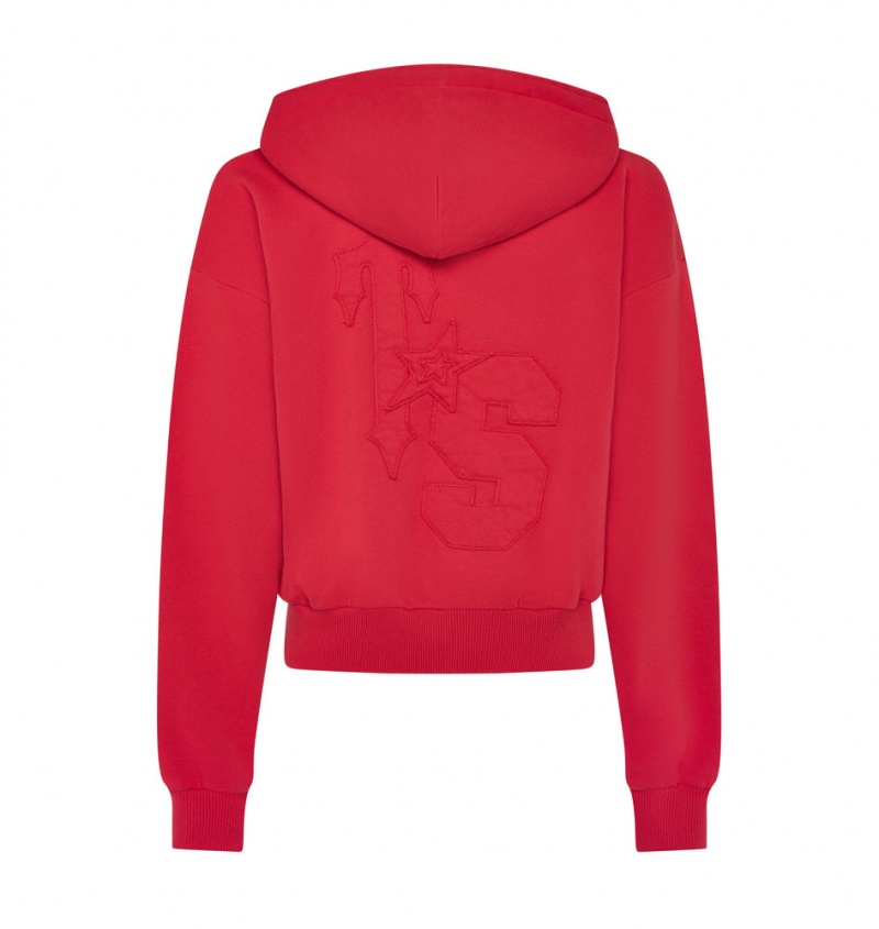 Trapstar TS-Star Zip Up Track Top Red | GXZS70216