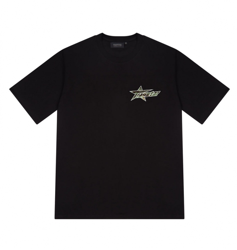 Trapstar Trap Invasion Tee Black | EBGA02968