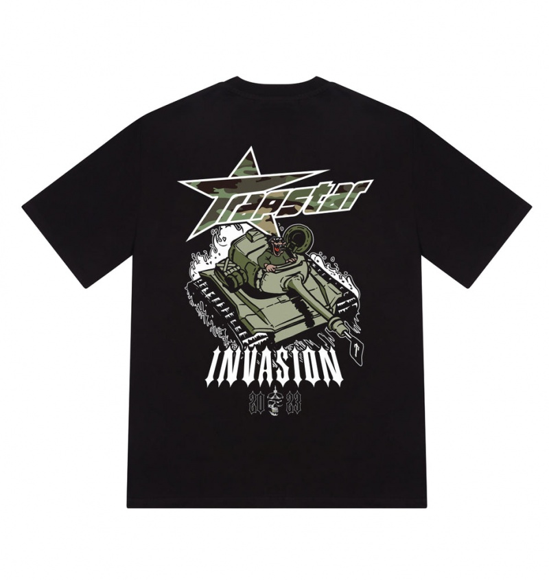 Trapstar Trap Invasion Tee Black | EBGA02968