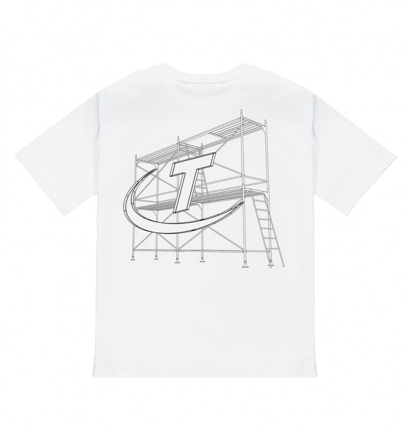 Trapstar Trapstar Hyperdrive DIY Tee White | OWQF36094