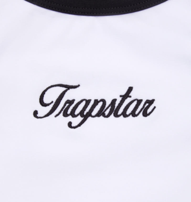 Trapstar Trapstar Racer Vest White/Black | JUQA67158