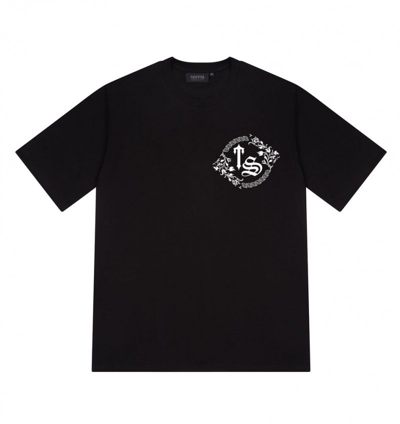 Trapstar Trapstar SS23 Artistry Tee Black | FKDB71695