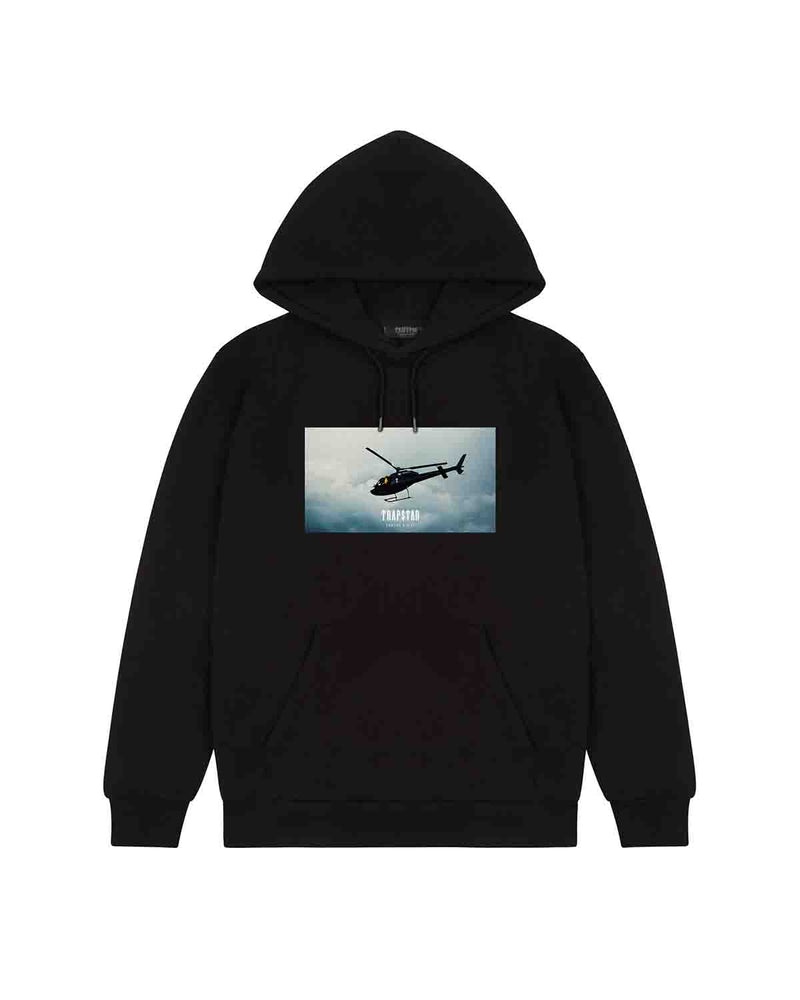 Trapstar Villains Hoodie Black | XBFZ50467